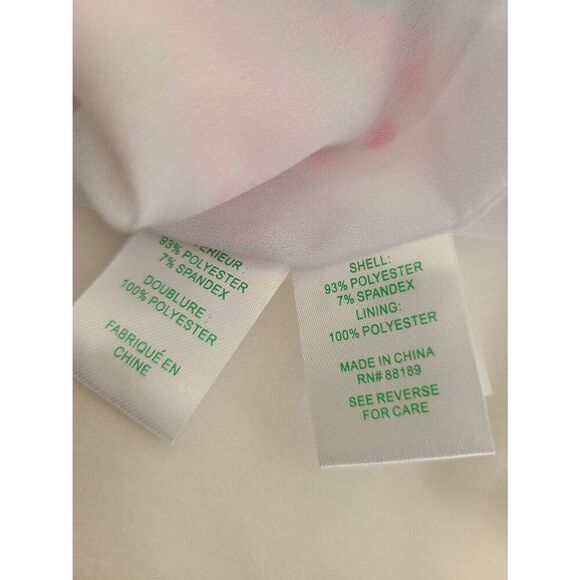 Lilly Pulitzer Marli Stretch Shift Dress Pop Up In The Beginning Women's Size 00 - Picture 8 of 8